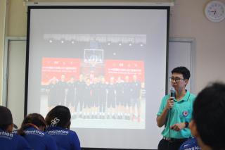 20. โครงการพัฒนาสมรรถนะนักศึกษา "กิจกรรมการอบรมผู้ตัดสินกีฬาบาสเกตบอล"